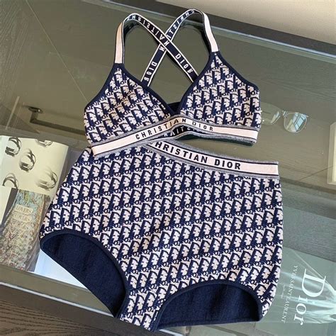 dior 2 piece bathing suit|dior high waisted bikini.